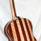 Vaultback Acoustic Guitar Paduk Birdseye Maple Vaultback